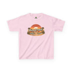 Kids T-Shirt — "Neurodivergent & Thriving" Retro Sunset Tee