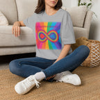 Neurodivergent Infinity Rainbow T-Shirt