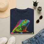 Neurodivergent Iguana T-Shirt — Colorful Pride Lizard Tee