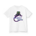 Kids Tee — Neon Chubby Iguana Graphic