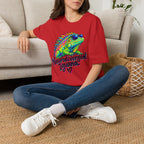 Neurodivergent Iguana T-Shirt – Colorful Pride Lizard Tee for Neurodiversity Awareness