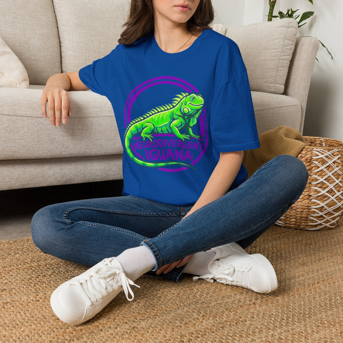 Neurodivergent Iguana T-Shirt