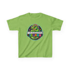 Kids T‑Shirt — "Neurodivergent Iguana" Colorful Pride Tee