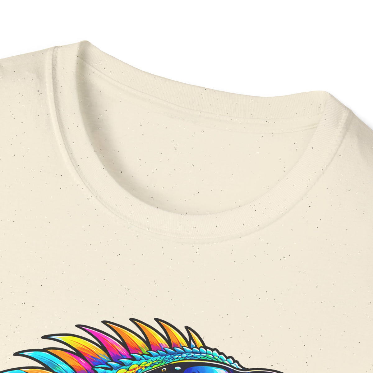 Neurodivergent Iguana T-Shirt – Colorful Pride Lizard Tee for Neurodiversity Awareness