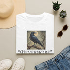 Nevermore Raven T-Shirt — Gothic Poe-Inspired Graphic Tee