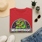Neurodivergent Iguana T-Shirt — Colorful Pride Graphic Tee