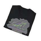 Neurodivergent Iguana T-Shirt — Colorful Pride lizard design