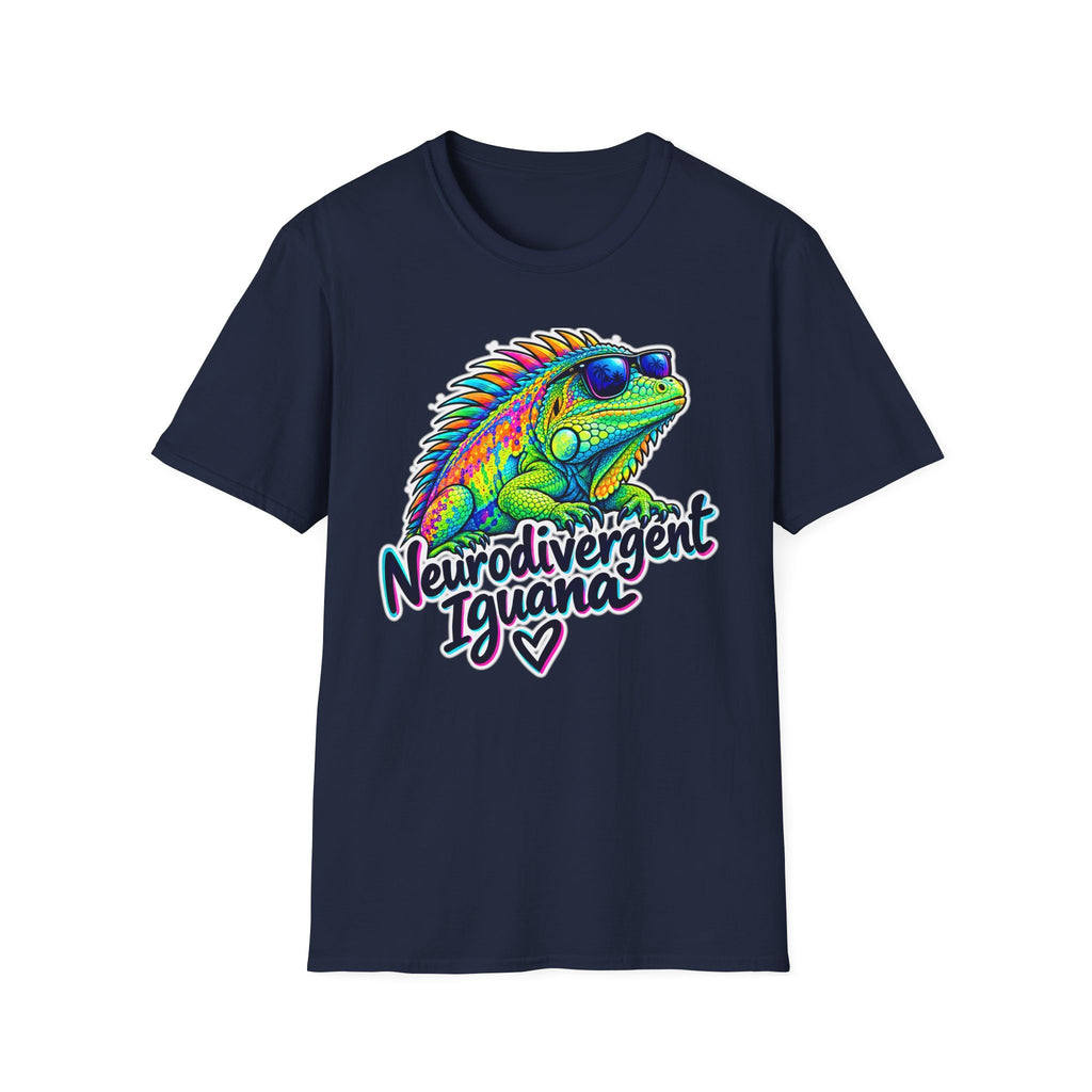 Neurodivergent Iguana T-Shirt