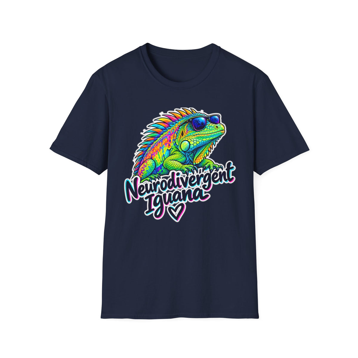 Neurodivergent Iguana T-Shirt