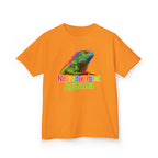 Kids T‑Shirt — Colorful "Neurodivergent Iguana" Graphic Tee