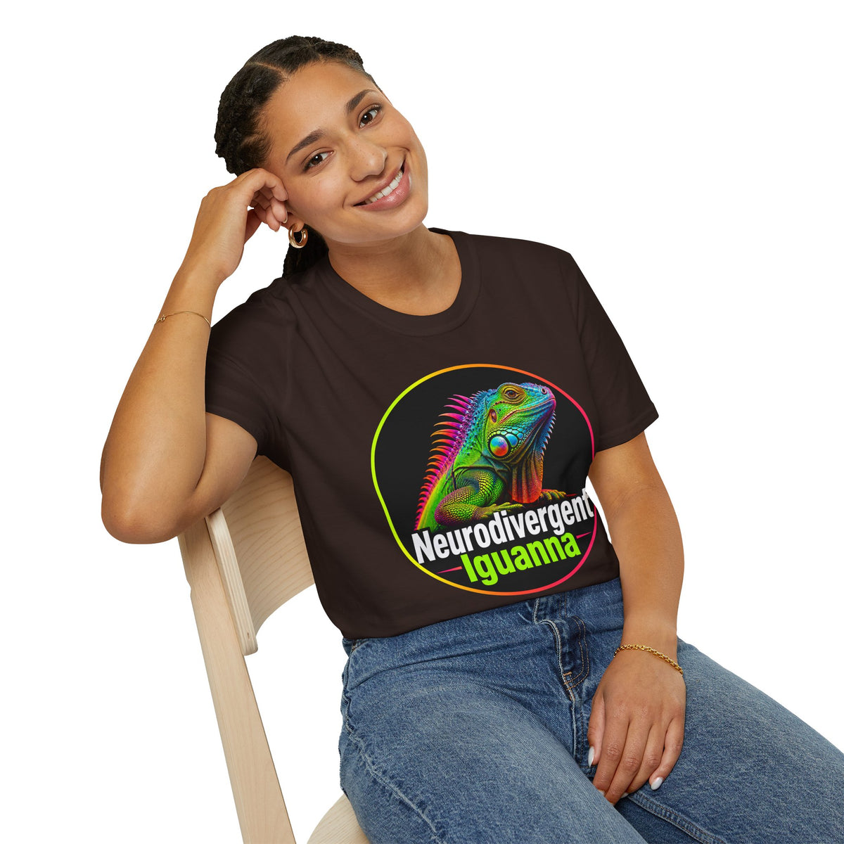 Neurodivergent Iguana T-Shirt