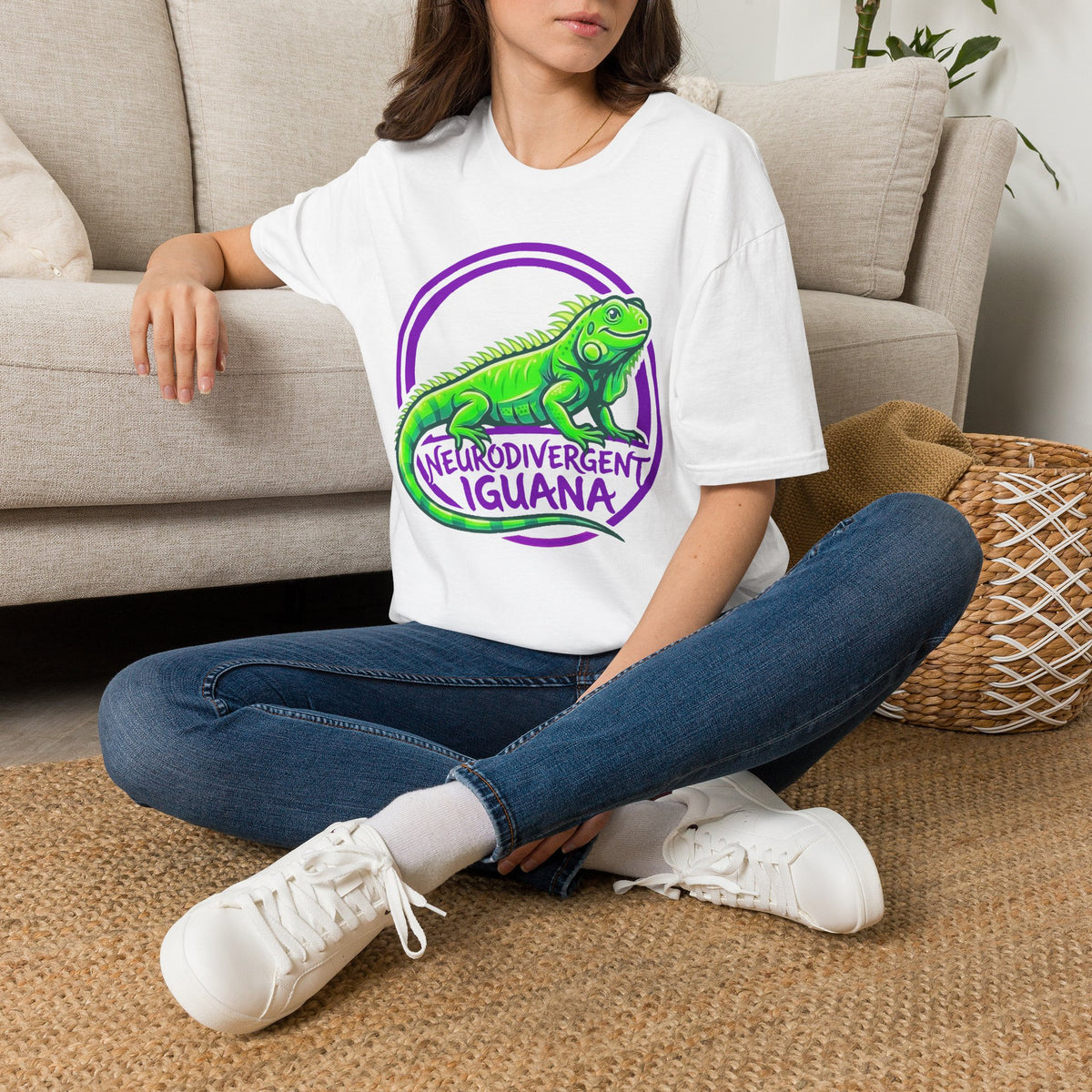 Neurodivergent Iguana T-Shirt