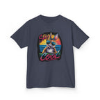 Kids T-Shirt — "Stay Cool" Sunglasses Cat Retro Graphic Tee