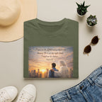 Christian Faith T-Shirt — Psalm 16:8 "I Have Set the LORD Always Before Me" Inspirational Tee