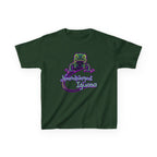 Kids Tee — Neon Chubby Iguana Graphic