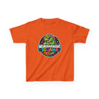 Kids T‑Shirt — "Neurodivergent Iguana" Colorful Pride Tee