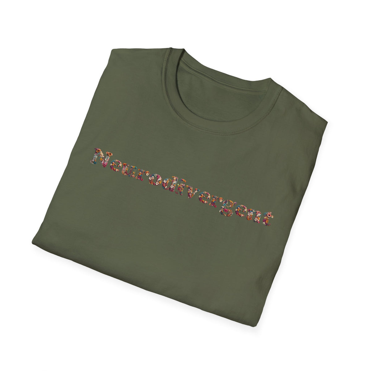 Neurodivergent Tee — Minimal Empowerment Statement T-Shirt