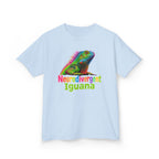 Kids T‑Shirt — Colorful "Neurodivergent Iguana" Graphic Tee