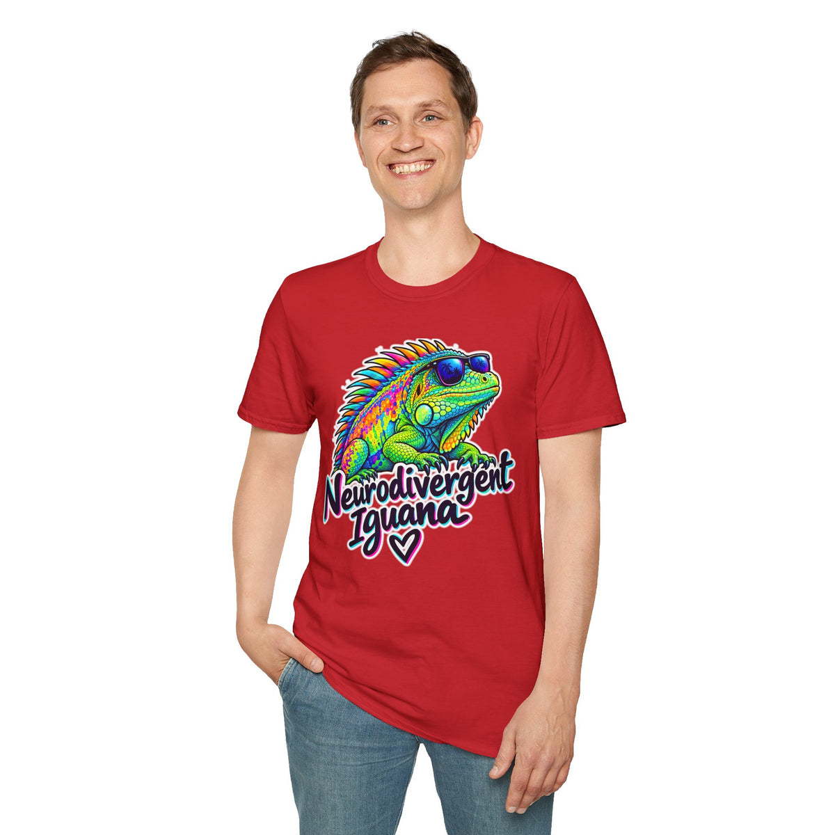 Neurodivergent Iguana T-Shirt