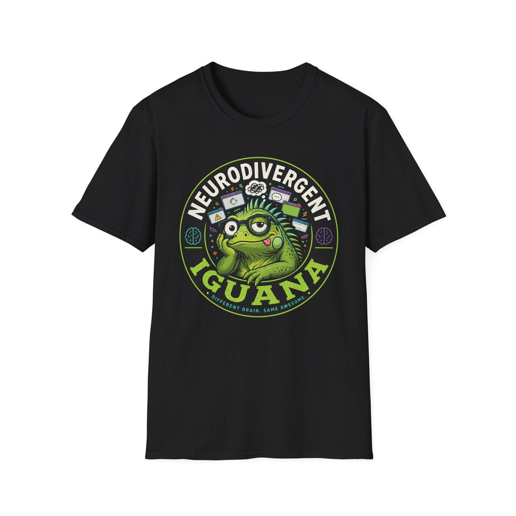Neurodivergent Iguana T-Shirt