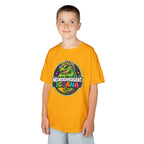 Kids T‑Shirt — "Neurodivergent Iguana" Colorful Pride Tee