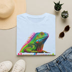 Neurodivergent Iguana T-Shirt — Colorful Pride Lizard Tee