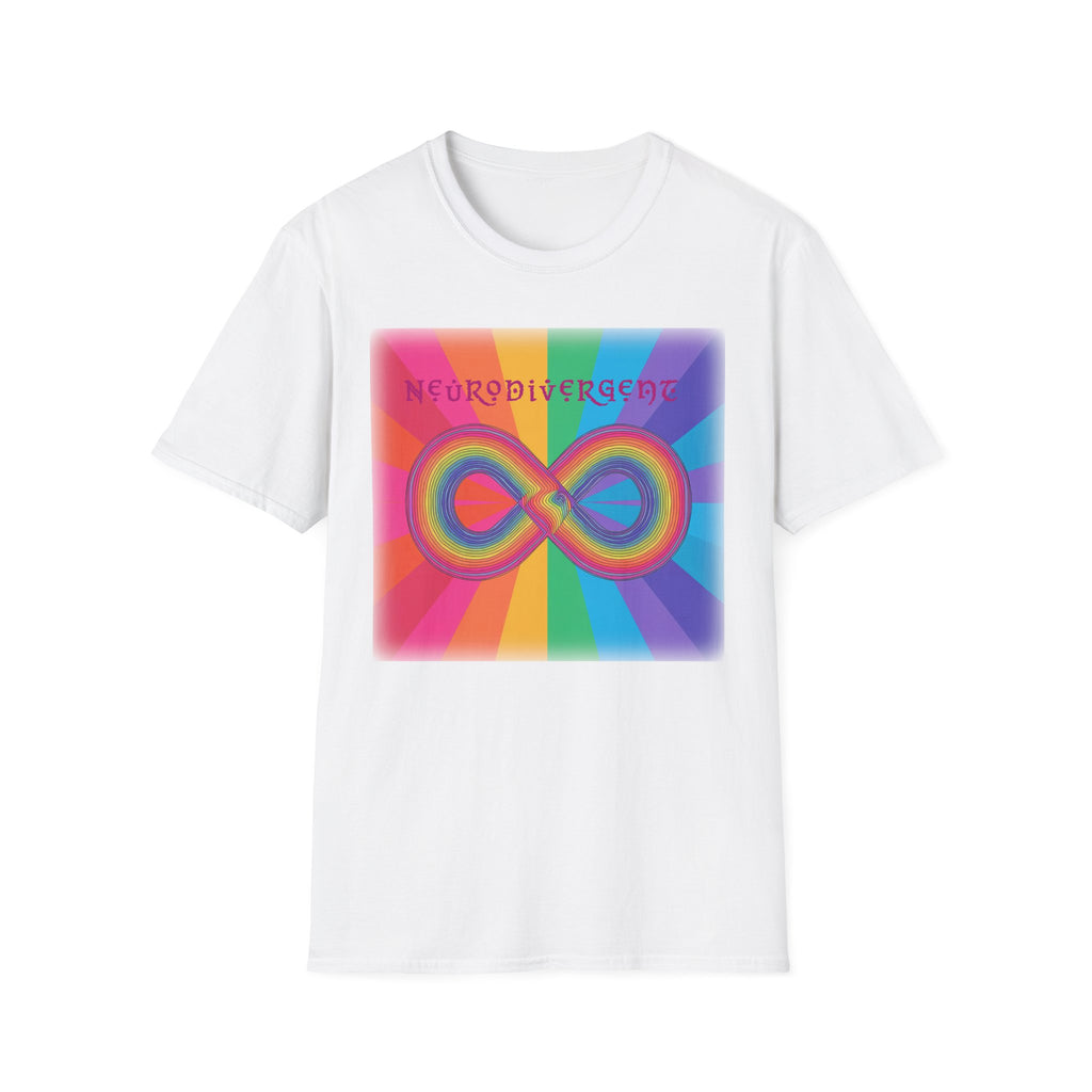 Neurodivergent Infinity Rainbow T-Shirt
