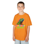 Kids T‑Shirt — Colorful "Neurodivergent Iguana" Graphic Tee