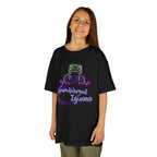 Kids Tee — Neon Chubby Iguana Graphic