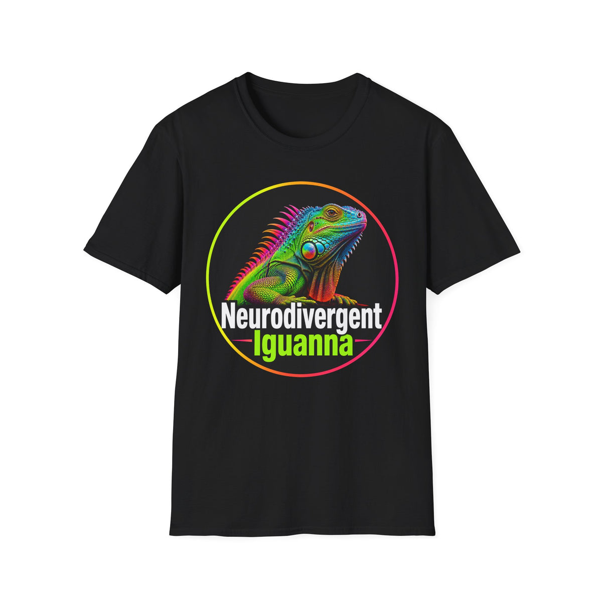 Neurodivergent Iguana T-Shirt
