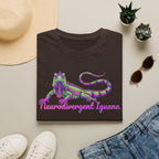 Neurodivergent Iguana T-Shirt — Colorful Pride Lizard Tee
