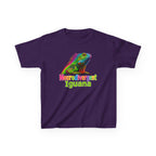 Kids T‑Shirt — Colorful "Neurodivergent Iguana" Graphic Tee