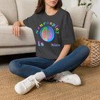 Neurospicy Rainbow Brain T‑Shirt — Colorful Science Apparel