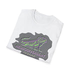 Neurodivergent Iguana T-Shirt — Colorful Pride lizard design