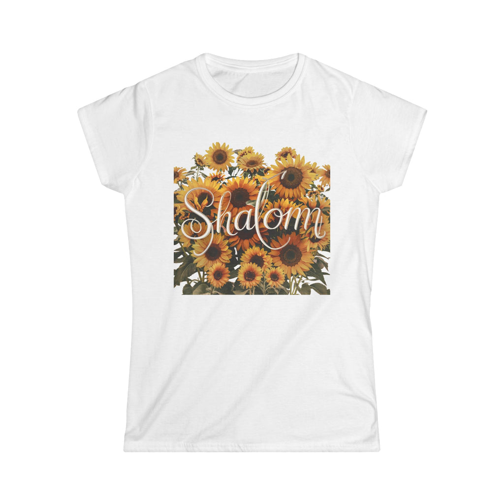 Women's Relaxed Fit Tee - Classic White Cotton Short Sleeve