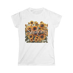 Women's Relaxed Fit Tee - Classic White Cotton Short Sleeve