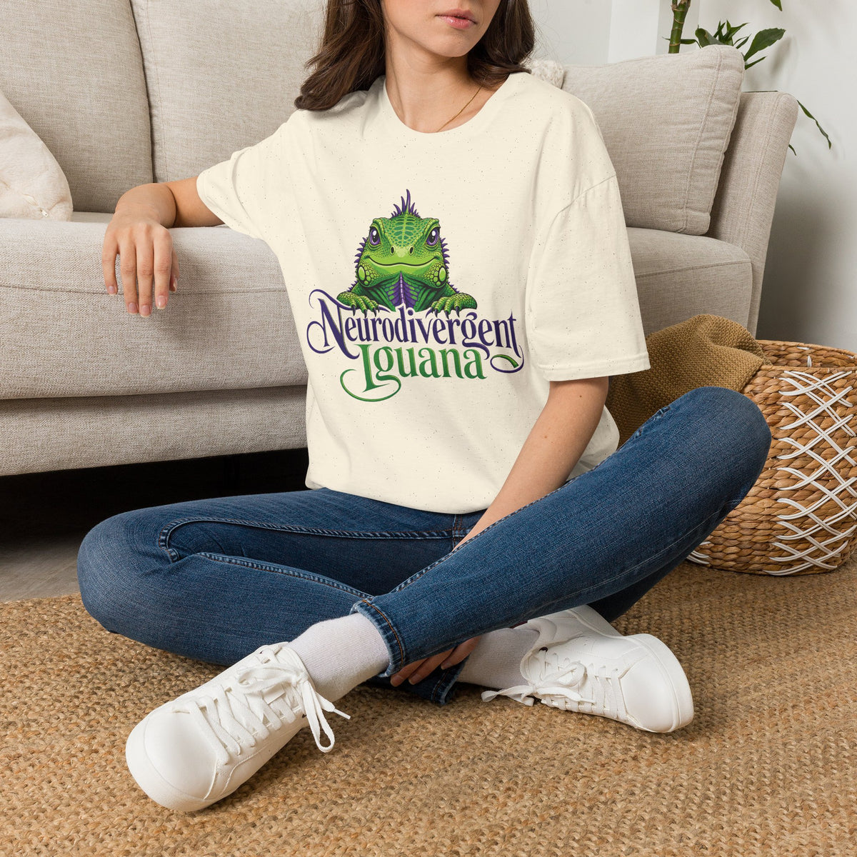 Neurodivergent Iguana T-Shirt