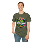 Neurodivergent Iguana T-Shirt — Colorful Pride Graphic Tee