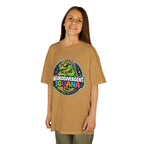 Kids T‑Shirt — "Neurodivergent Iguana" Colorful Pride Tee
