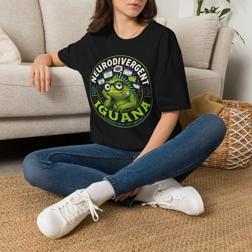 Neurodivergent Iguana T-Shirt