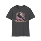 Raven 'Nevermore' T-Shirt — Gothic Moonlit Crow Tee