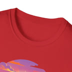 Clarity Please T-Shirt — "Clarity, please. Say what you really mean." Sunset Lightbulb Graphic
