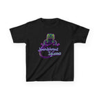 Kids Tee — Neon Chubby Iguana Graphic