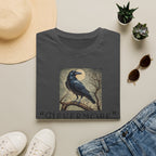 Nevermore Raven T-Shirt — Gothic Poe-Inspired Graphic Tee