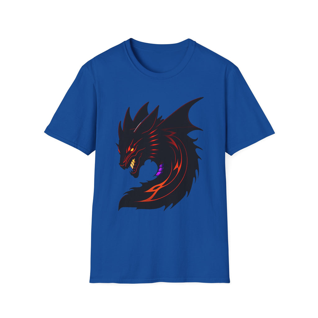 Dragon Head T‑Shirt — Fierce Black Dragon Graphic Tee