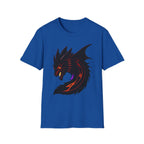 Dragon Head T‑Shirt — Fierce Black Dragon Graphic Tee