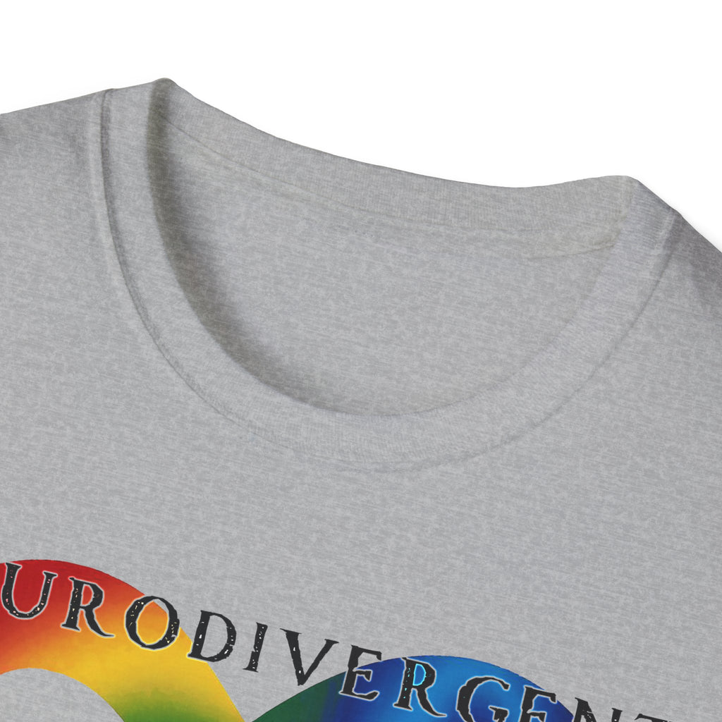 Neurodivergent Infinity T-Shirt — "We Survive, We Thrive, We Are Blessed" Pride Tee