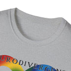Neurodivergent Infinity T-Shirt — "We Survive, We Thrive, We Are Blessed" Pride Tee