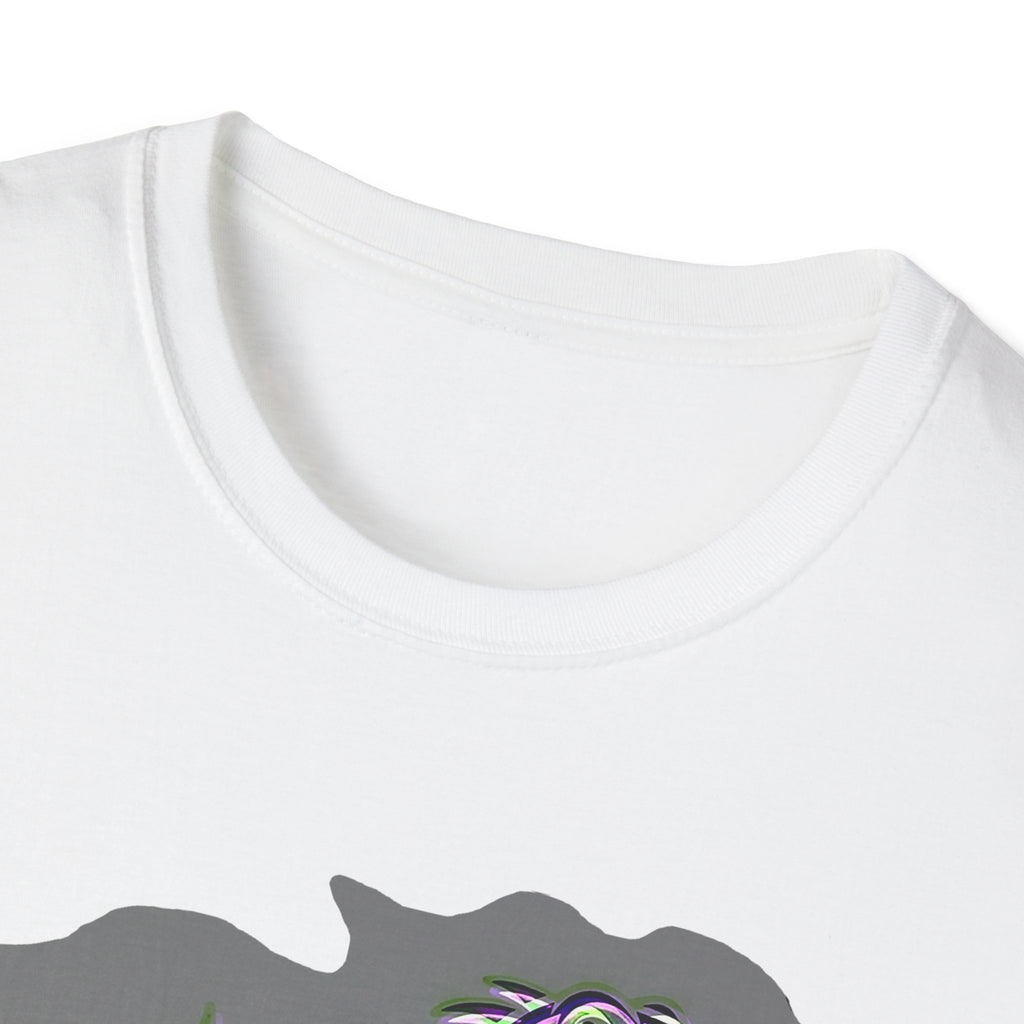 Neurodivergent Iguana T-Shirt — Colorful Pride lizard design