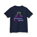 Kids Tee — Neon Chubby Iguana Graphic